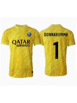 Billige Paris Saint-Germain Gianluigi Donnarumma #1 Keeper Tredjedrakt 2024-25 Kortermet